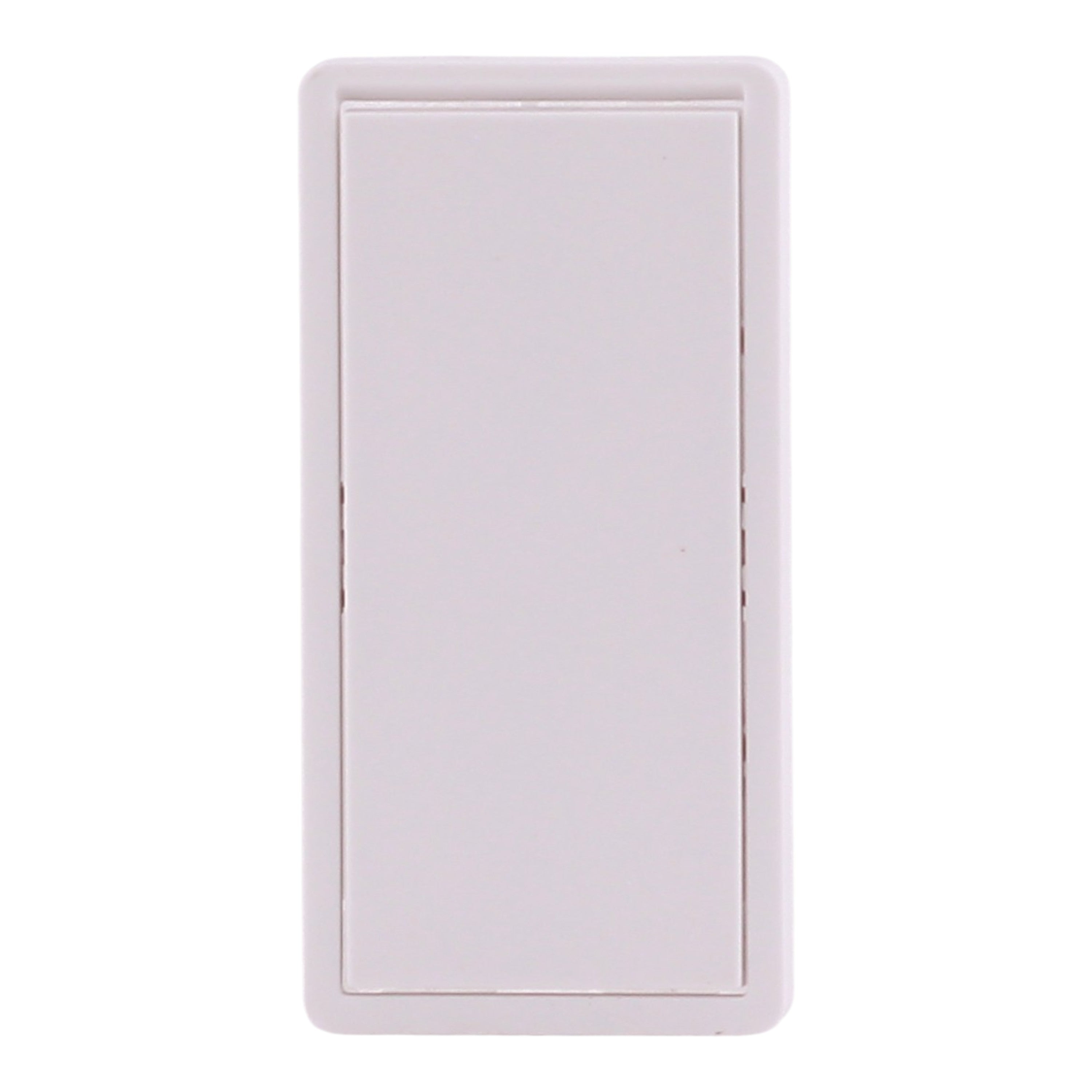 Square D X Series, SQR16100WH, Rocker Cover Plate, Snap-On, Matte White. - Image 3