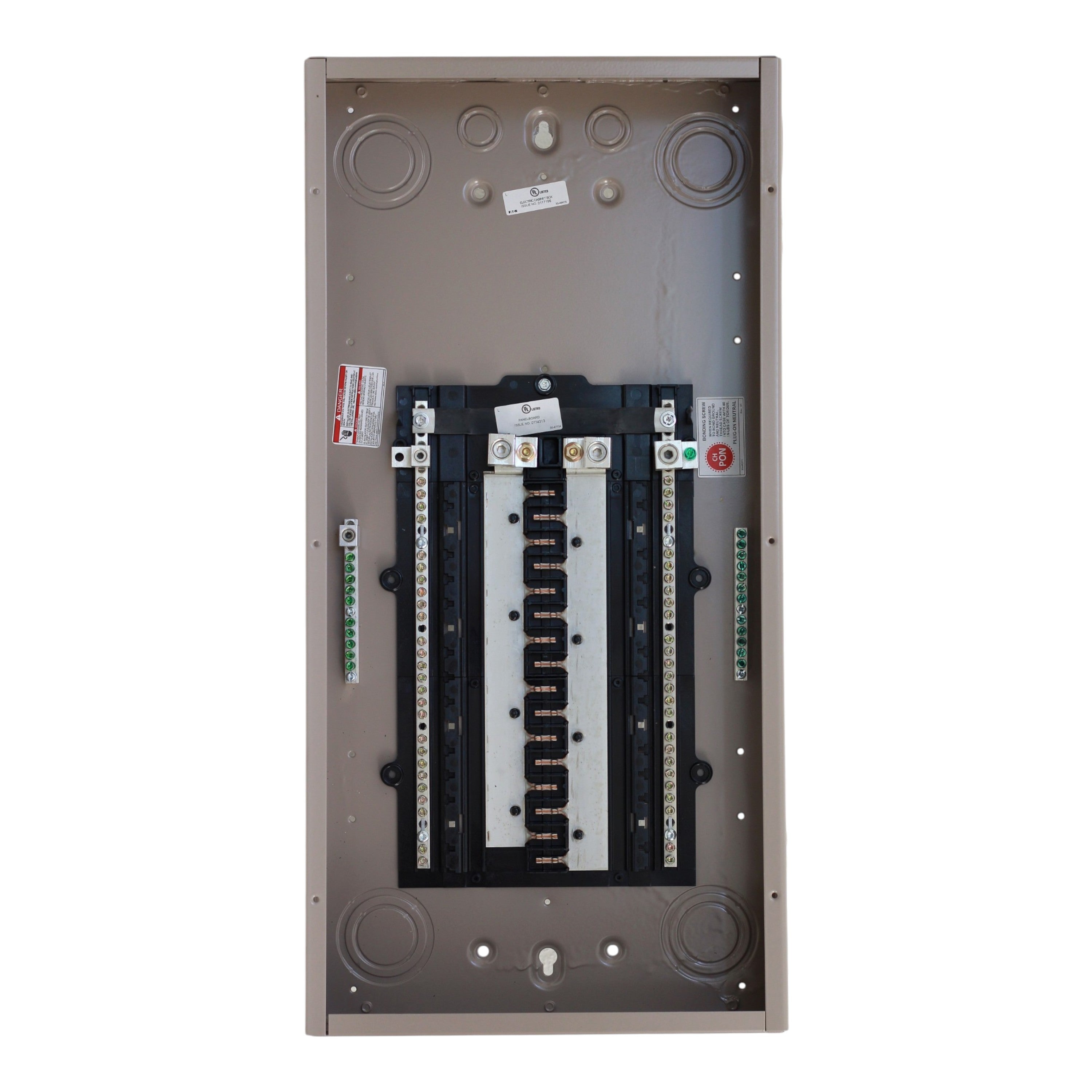 Eaton CH, CHP32L225X5, 225A, 32-Space, 64-Circuit, 120/240V, PON, Main Lug, Load Center - Image 4