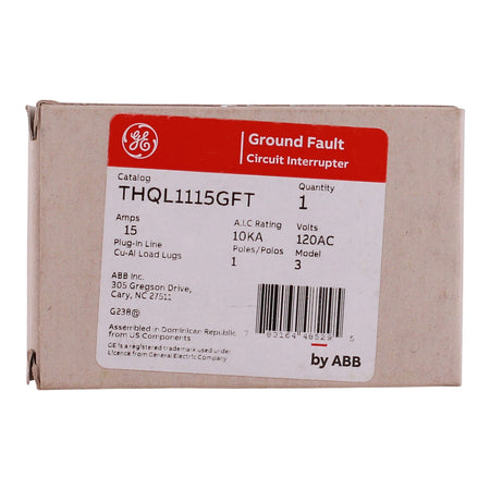 GE Q-Line, THQL1115GFT, 15A, 1P, 120V, GFCI, Pigtail Neutral, Circuit Breaker - Image 3