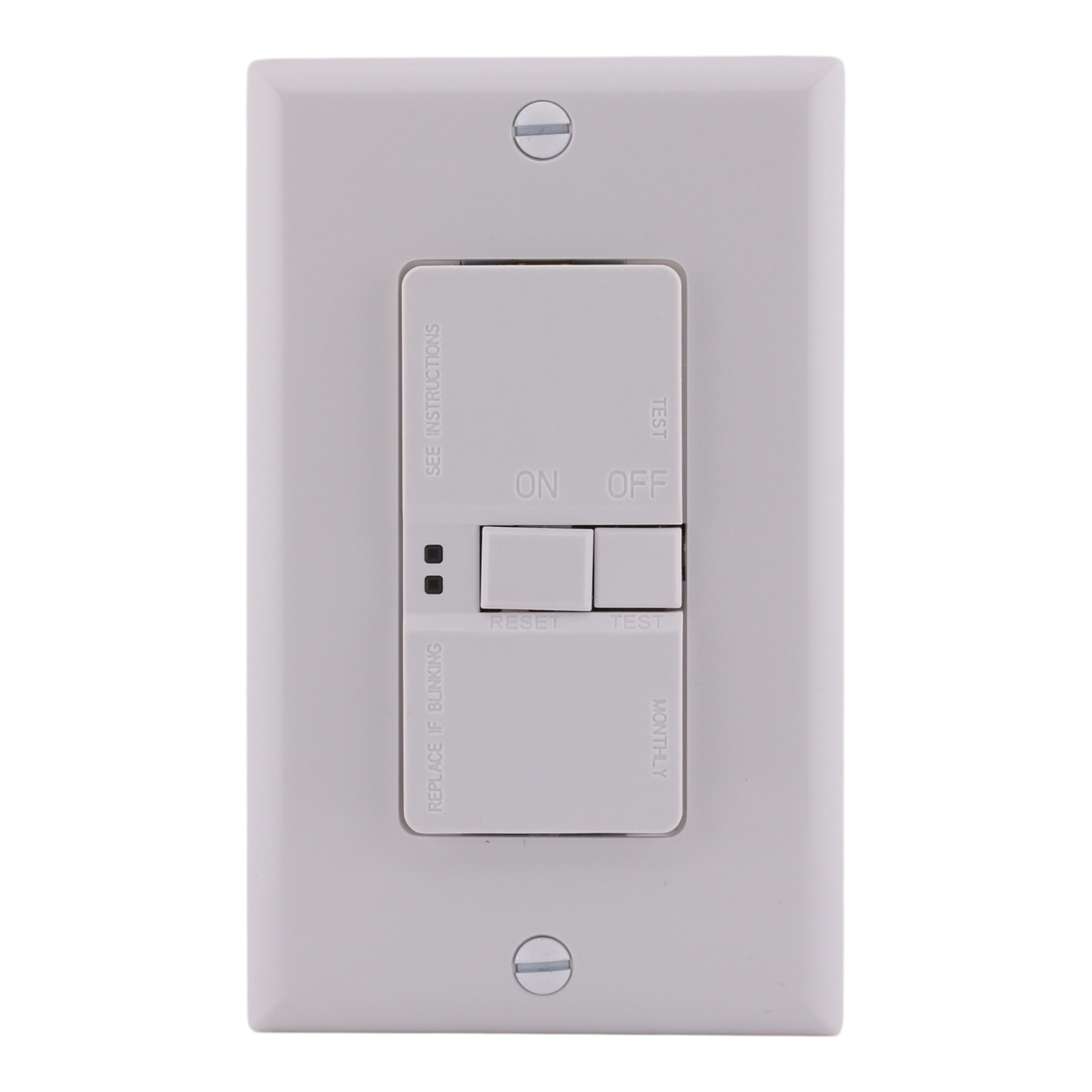 Eaton Arrow Hart, SGFD20W, 20A, 2P, 125V, GFCI, Blankface, Self-Test, Receptacle - Image 3