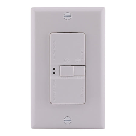 Eaton Arrow Hart, SGFD20W, 20A, 2P, 125V, GFCI, Blankface, Self-Test, Receptacle - Image 3