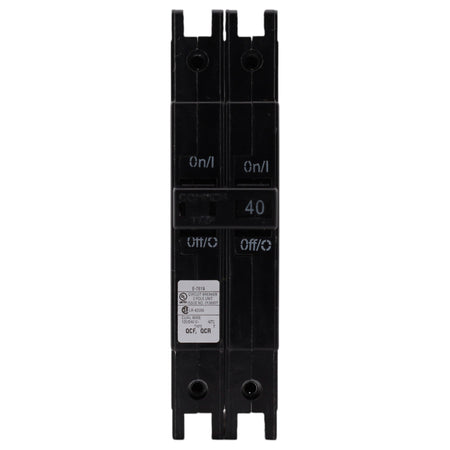Eaton QCF, QCF2040, 40A, 2P, 120/240V, Thermal Magnetic, Circuit Breaker - Image 2