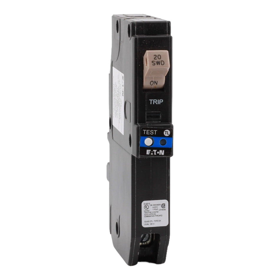 Eaton CH CHFP120DF 20A 1P 120V AFCI/GFCI Plug on Neutral Circuit Breaker - Image 2