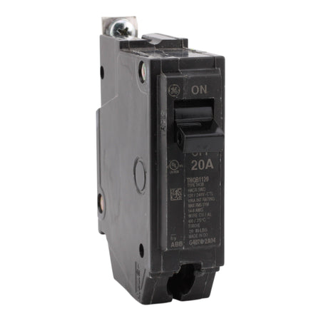 GE THQB1120 20A 1P 120/240V 10kA Circuit Breaker