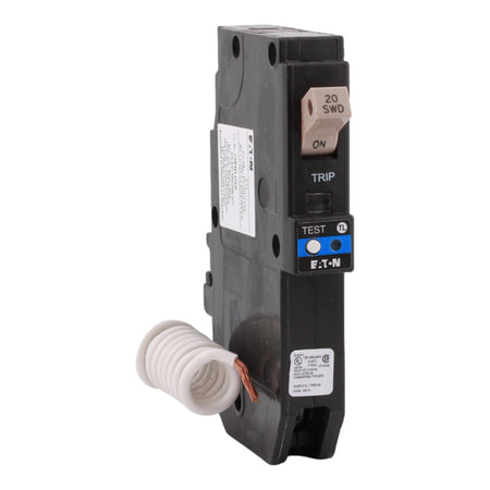 Eaton CH CHFN120DF 20A 1P 120V AFCI/GFCI Pigtail Neutral Circuit Breaker