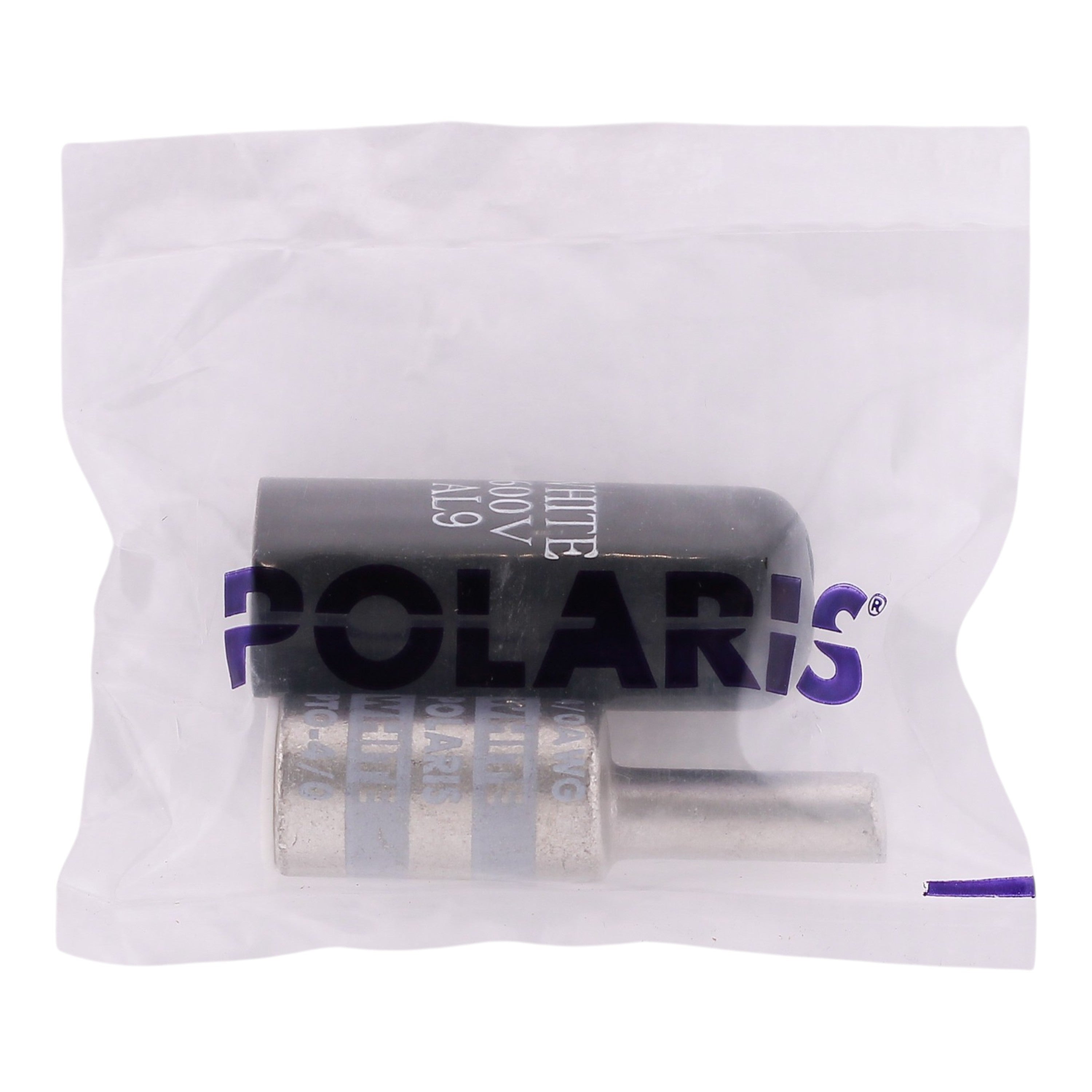 NSI Polaris, PTO-4/0, 4/0 AWG, 2/0 AWG Aluminum Pin, Offset Compression Pin Terminal, White - Image 4
