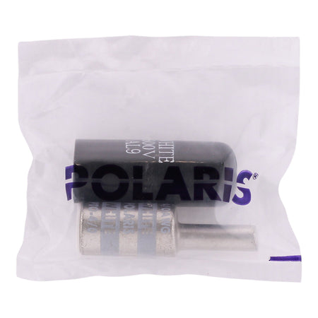 NSI Polaris, PTO-4/0, 4/0 AWG, 2/0 AWG Aluminum Pin, Offset Compression Pin Terminal, White - Image 4