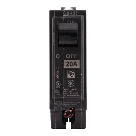 GE Q-Line, THHQB1120, 20A, 1P, 120/240V, Thermal Magnetic, Bolt-On, Circuit Breaker - Image 3