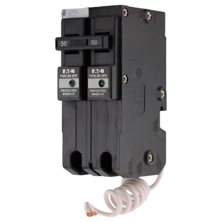 Eaton BR, BR250SUR, 50A, 2P, 120/240V, Surge Breaker, Plug-In, Circuit Breaker - Image 4