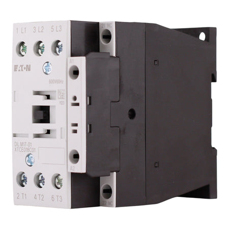 Eaton XT IEC, XTCE018C01D, 18A, 3-Pole, 690VAC, 550/600VAC Coil, Full Voltage Non-Reversing Contactor - Image 3