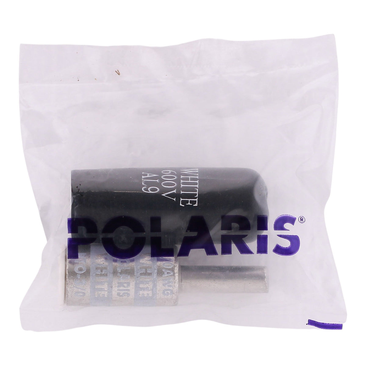 NSI Polaris, PTO-3/0, 3/0 AWG, 1/0 AWG Aluminum Pin, Offset Compression Pin Terminal, White - Image 4