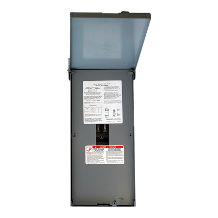 Square D QO, QO2125BNRB, 125A, 1-Phase, 2-Space, NEMA 3R, Outdoor Enclosure - Image 3