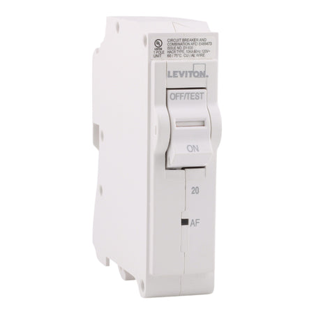 Leviton LB120-AFR 20A 1P 120V AFCI Hydraulic-Magnetic Circuit Breaker