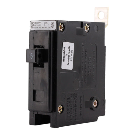 Eaton BAB, BAB1015, 15A, 1P, 120/240V, Bolt-On, Circuit Breaker - Image 2