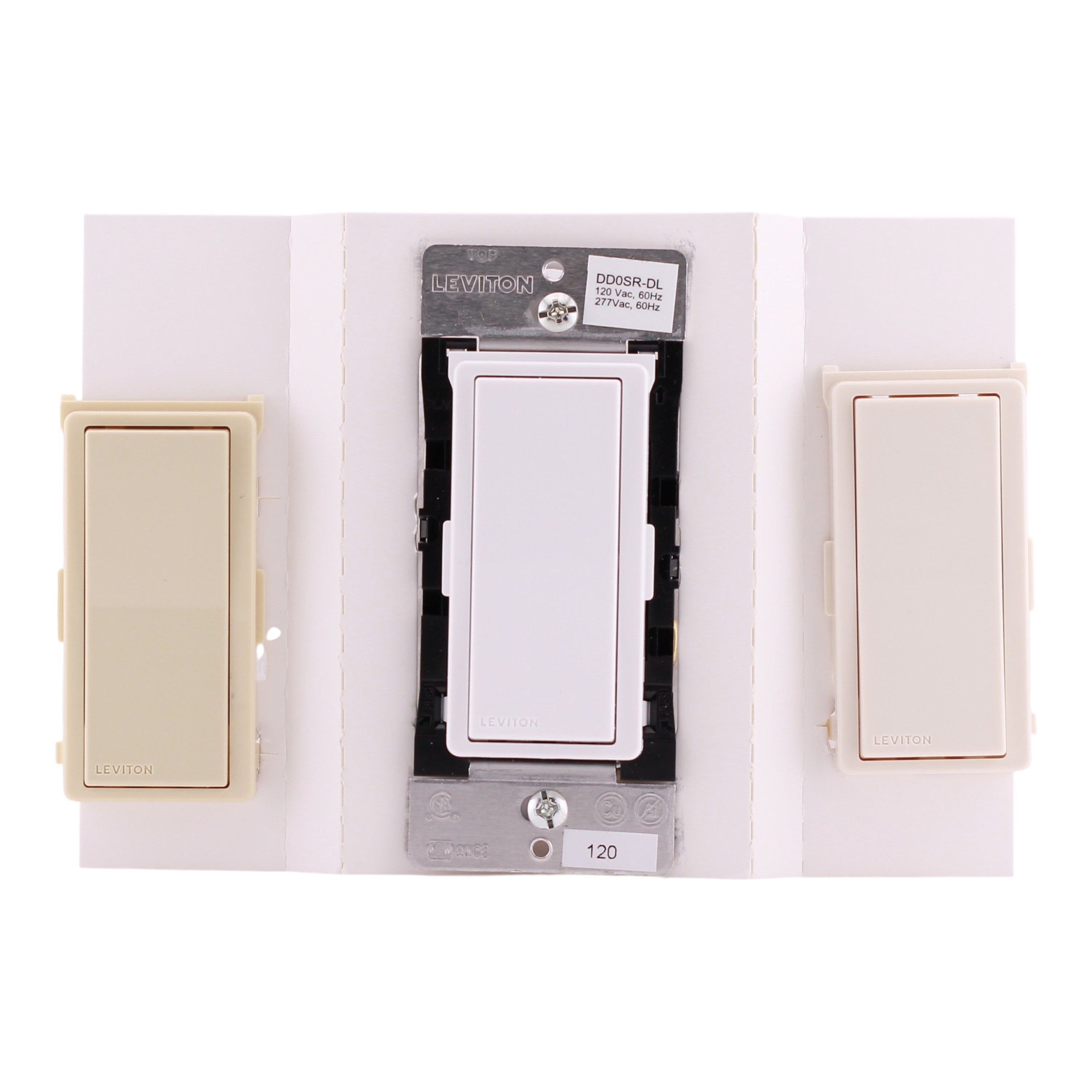 Leviton Decora Smart, DD0SR-DLZ, 3-Pole, 120/277V, Switch Companion, Circuit Accessory - Image 3