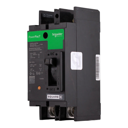 Square D PowerPacT Q, QDP22150TM, 150A, 2P, 240V, Thermal Magnetic, Circuit Breaker - Image 2