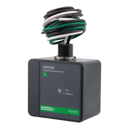 Square D HEPD50 Whole Home Surge Protective Device - 50kA Surge Current, 120/240V, Single Phase, 3-Wire - Image 3