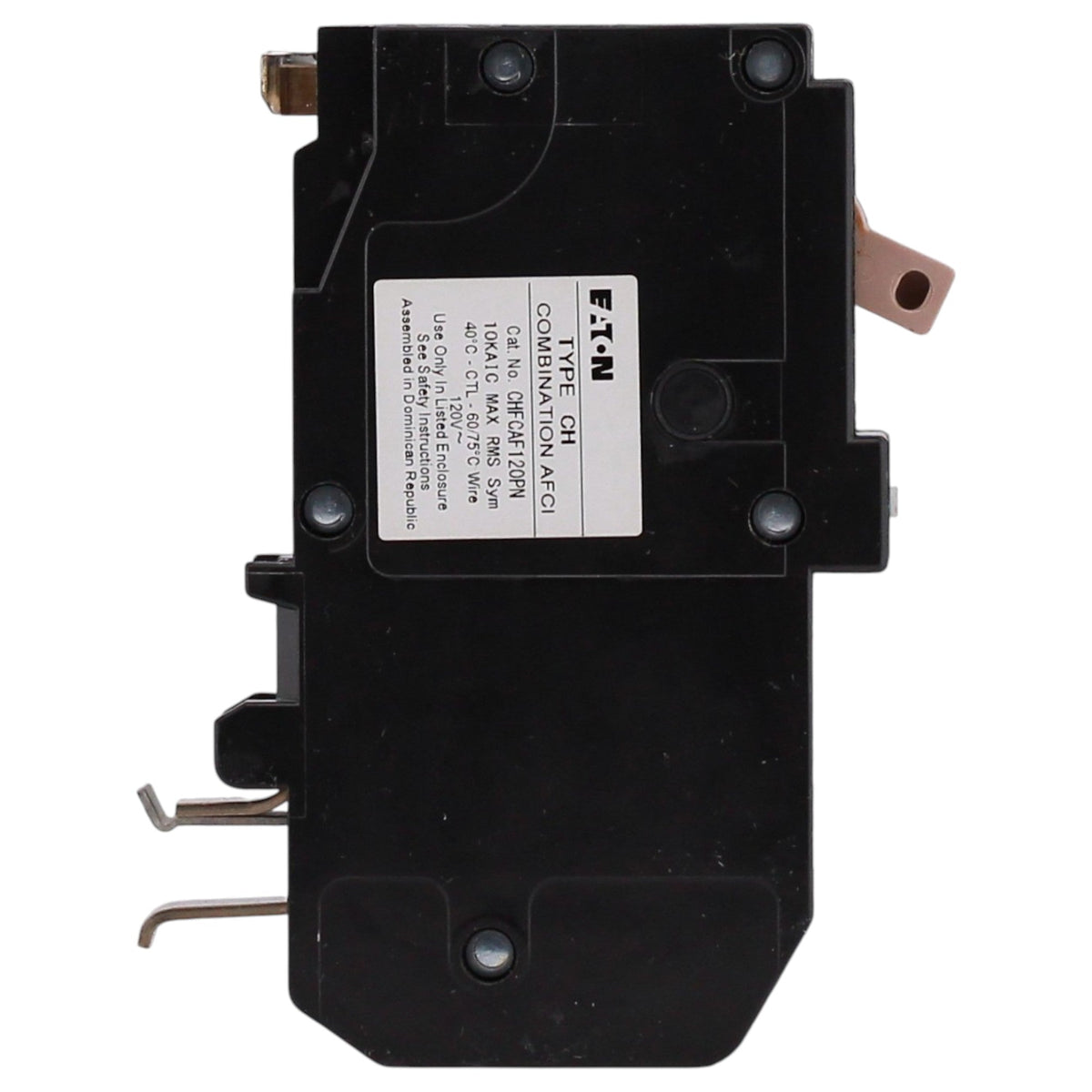 Eaton CH, CHFCAF120PN, 20A, 1P, 120/240V, CAFCI, Plug-On Neutral, Circuit Breaker - Image 5