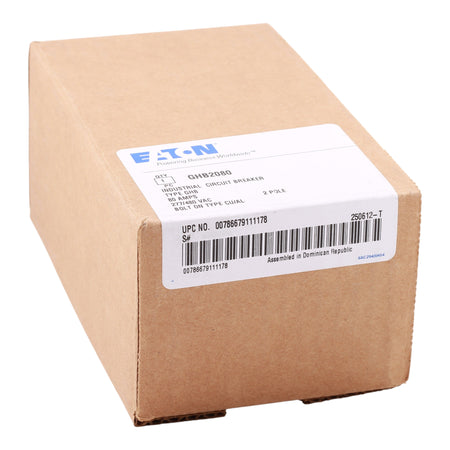 Eaton Series C GHB2080 80A 2P 480Y/277V Fixed Thermal/Magnetic Molded Case Circuit Breaker - Image 3