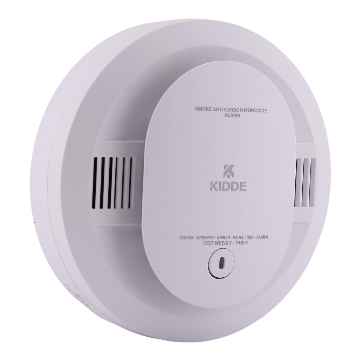 Kidde FireX CUACFEX-V Hardwired, 120V AC, Combo Smoke & CO Alarm, Voice, AA Backup, Interconnectable