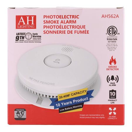 AH Lighting, AH562-A, 120V, Hardwire, Photoelectric Smoke Alarm - Image 3