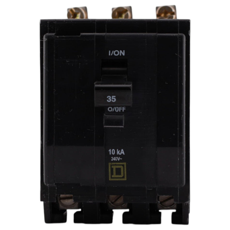 Square D QO, QOB335, 35A, 3P, 120/240V, Bolt-On, Circuit Breaker - Image 2