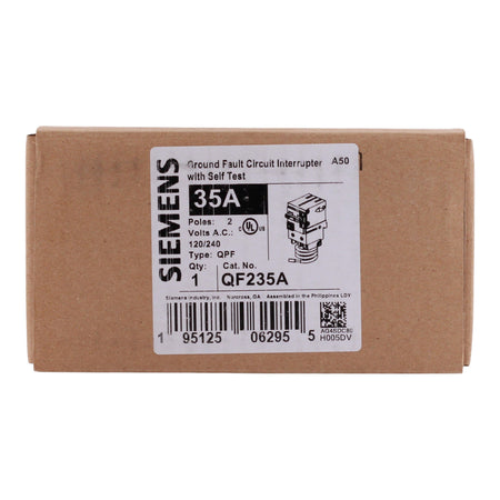 Siemens QPF, QF235A, 35A, 2P, 120/240V, GFCI, Pigtail Neutral, Circuit Breaker - Image 3