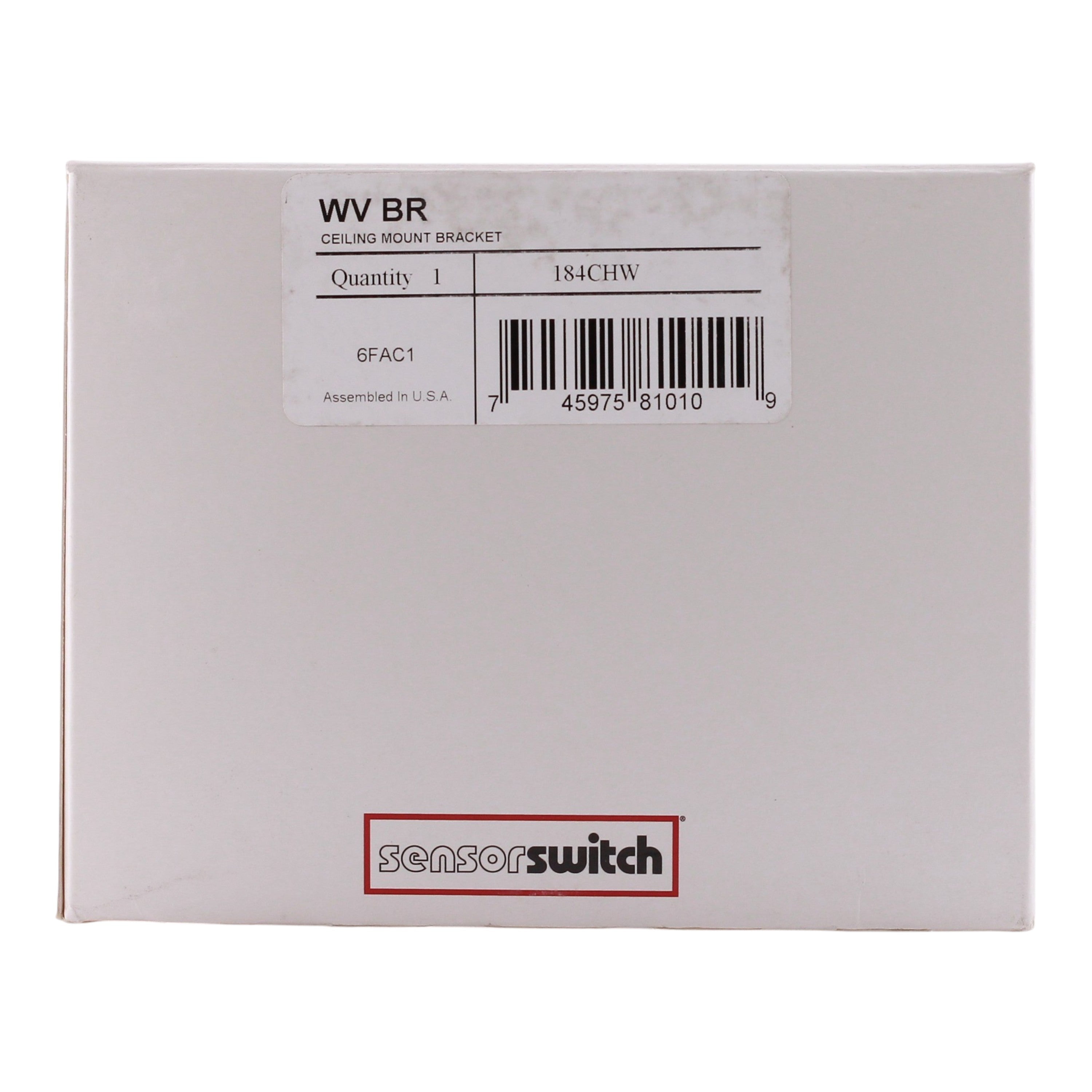 Acuity SensorSwitch, WV BR, Ceiling Mount Bracket, Wide View Occupancy Sensor, White - Image 3