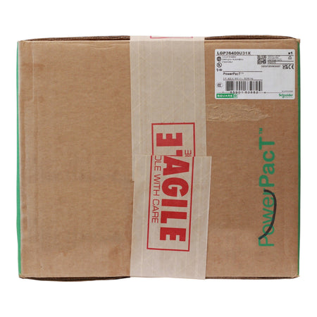 Square D PowerPacT L, LGP36400U31X, 400A, 3P, 600VAC, 18kA, Unit Mount, MicroLogic 3.3, Circuit Breaker - Image 3