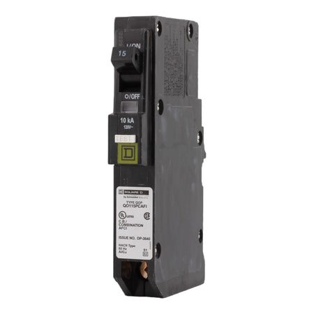 Square D QO QO115PCAFI 15A 1P 120V AFCI Plug-On Neutral Circuit Breaker - Image 3