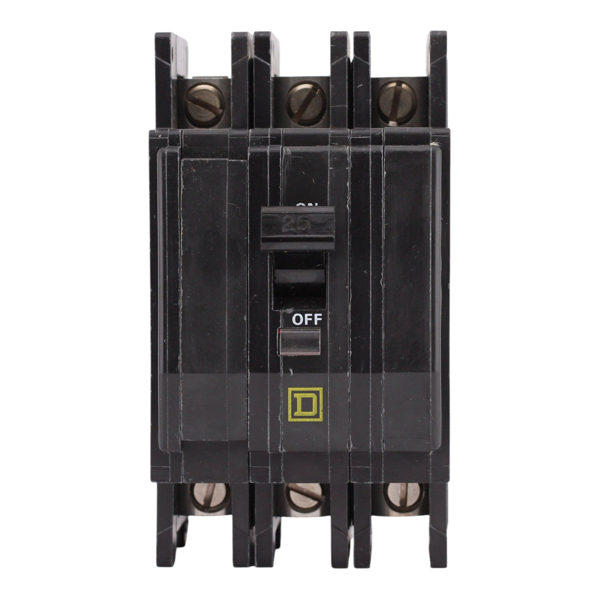 Square D QOU, QOU325, 25A, 3P, 240V, Thermal Magnetic, Unit Mount, Circuit Breaker - Image 4