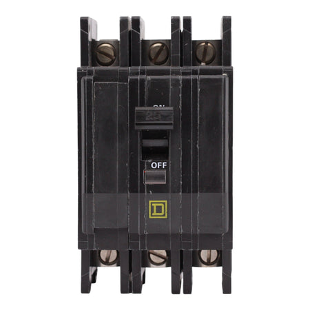 Square D QOU, QOU325, 25A, 3P, 240V, Thermal Magnetic, Unit Mount, Circuit Breaker - Image 4