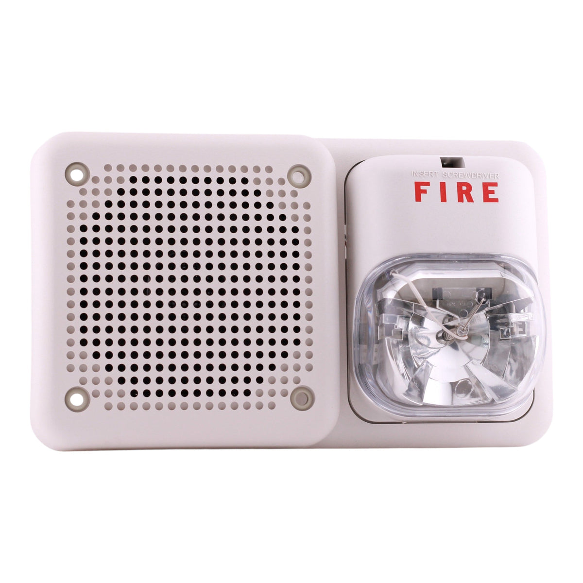 System Sensor, SpectrAlert, SP2W1224MC, Wall Speaker/Strobe, Selectable Output, 12/24V, White - Image 4