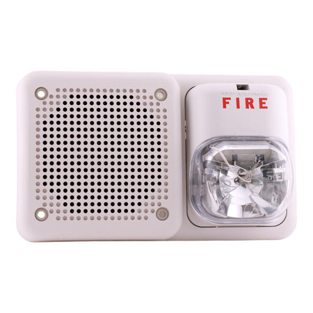 System Sensor, SpectrAlert, SP2W1224MC, Wall Speaker/Strobe, Selectable Output, 12/24V, White - Image 4