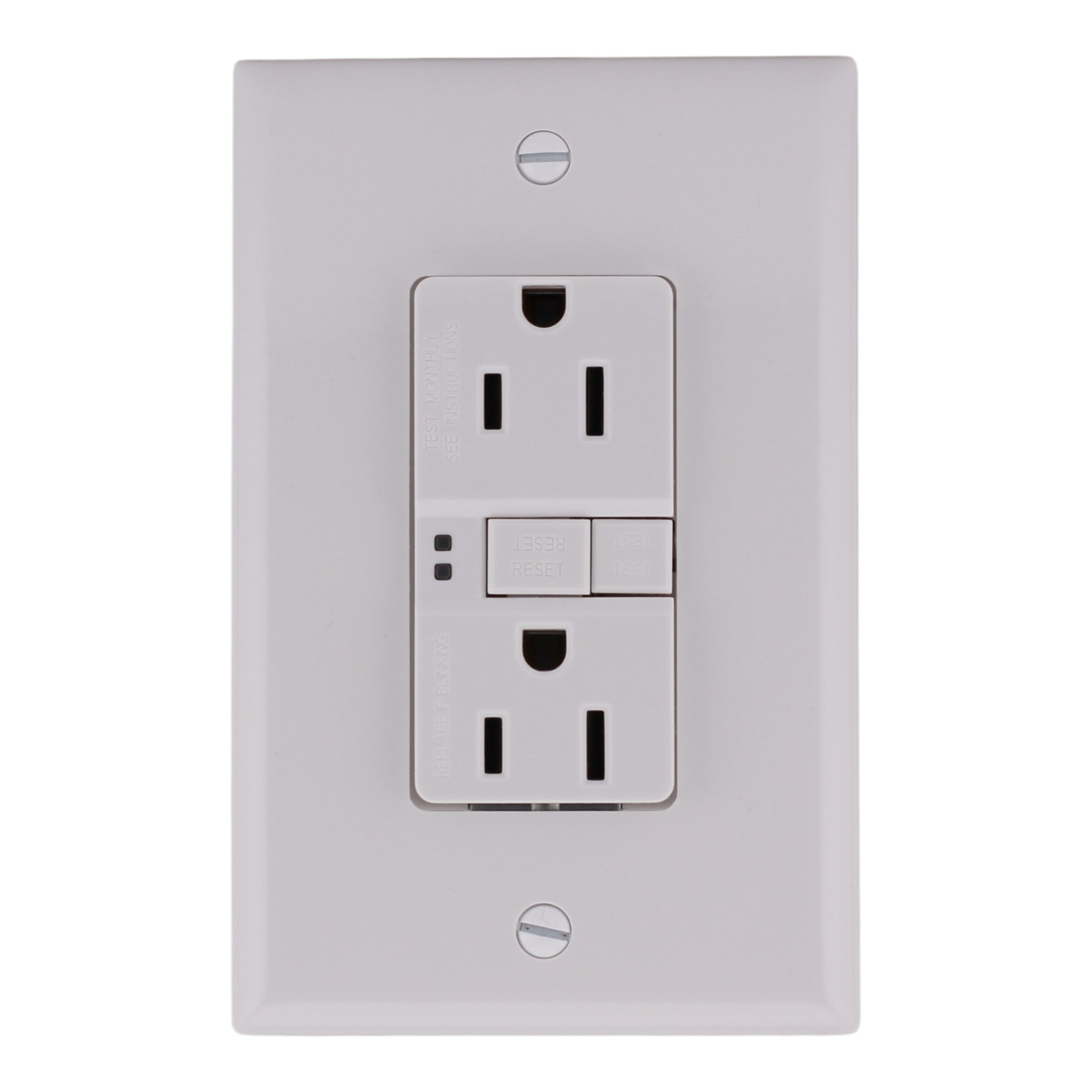 Eaton TR GFCI TRSGF15W-M 15A 125V Tamper Resistant Self-Test GFCI Receptacle - Image 4