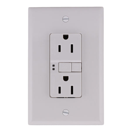 Eaton TR GFCI TRSGF15W-M 15A 125V Tamper Resistant Self-Test GFCI Receptacle - Image 4
