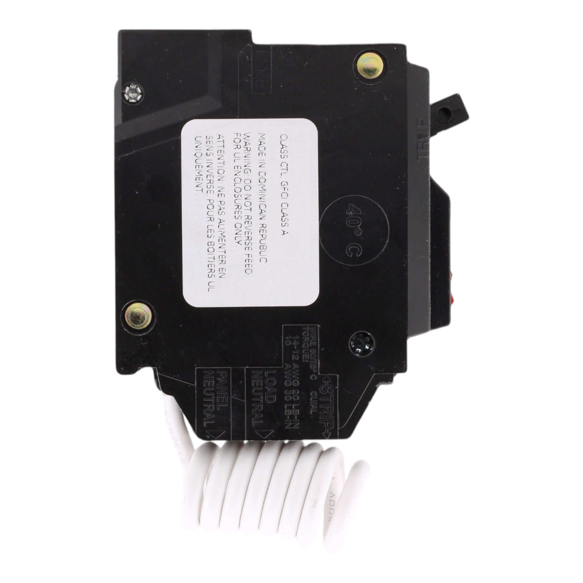 GE THQL1120GFTP 20A 120V 1-Pole Ground Fault Breaker Self-Test UL - Image 4