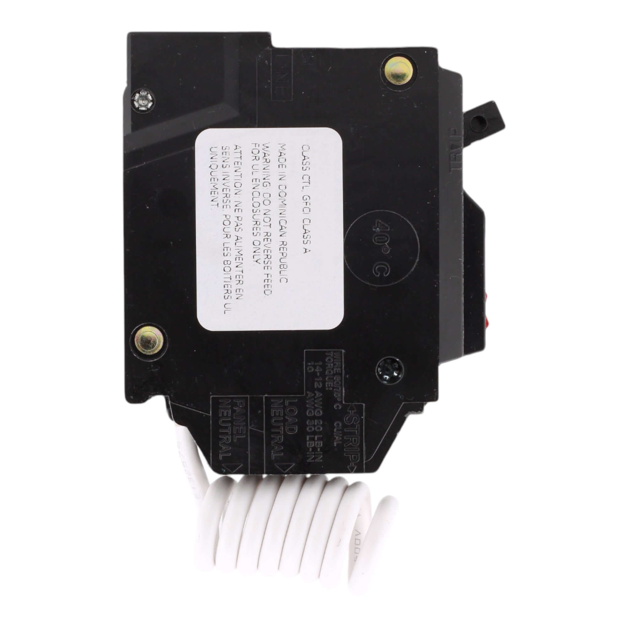 GE THQL1120GFTP 20A 120V 1-Pole Ground Fault Breaker Self-Test UL - Image 4