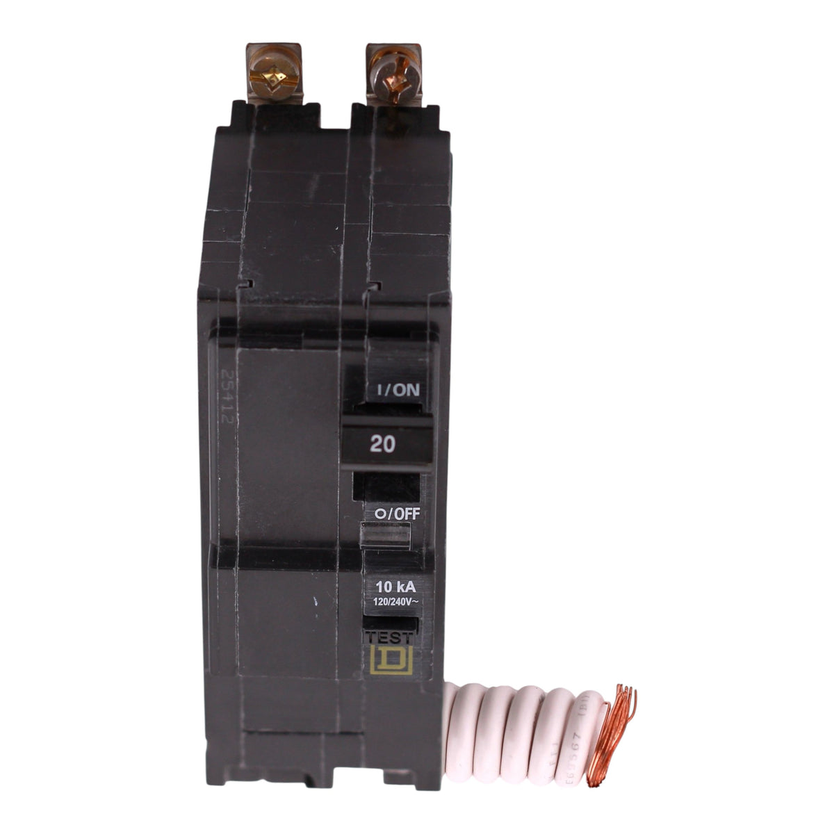 Square D QO, QOB220EPD, 20A, 2P, 120/240V, EPD, Bolt-On, Circuit Breaker - Image 4