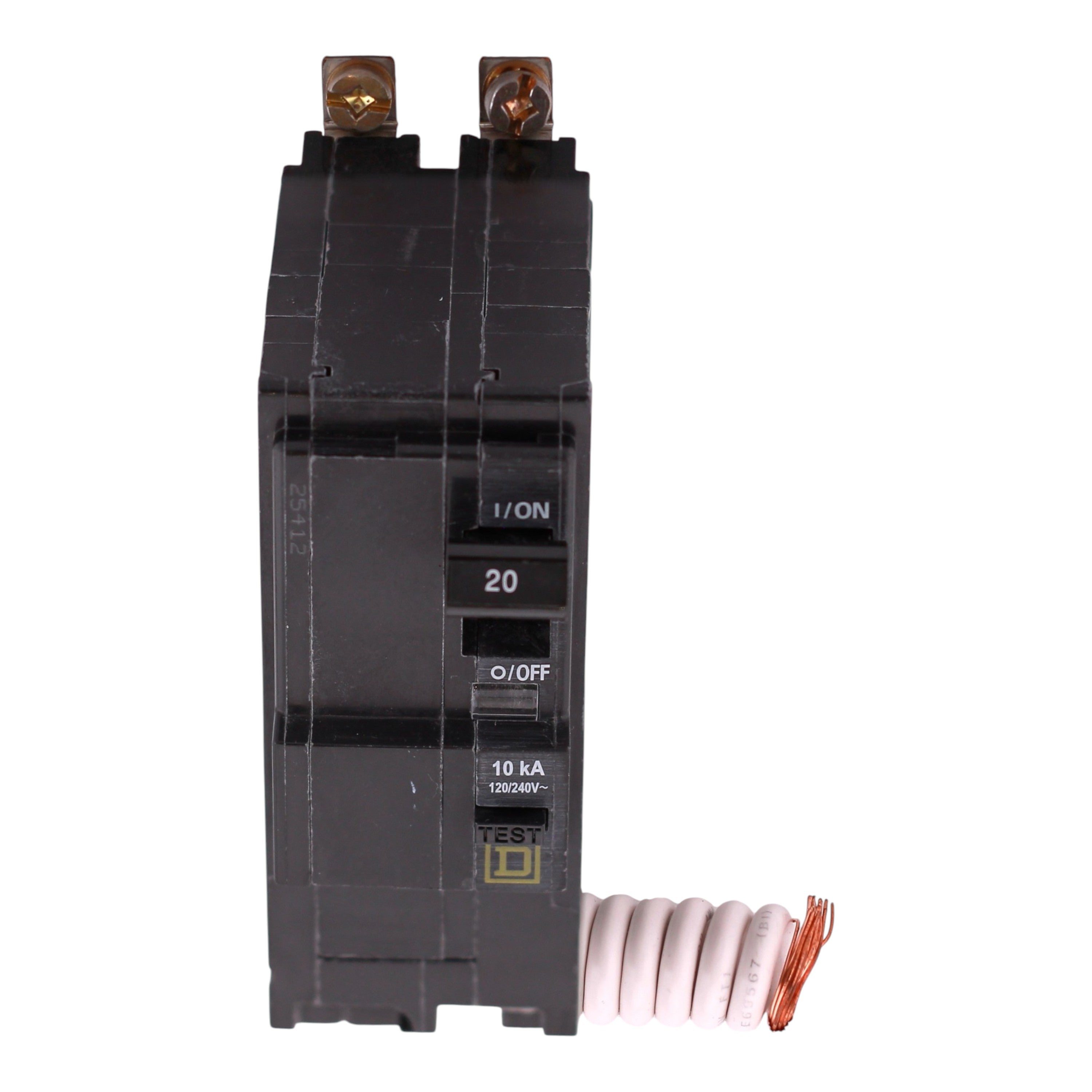 Square D QO, QOB220EPD, 20A, 2P, 120/240V, EPD, Bolt-On, Circuit Breaker - Image 4