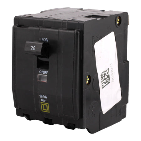 Square D QO QO320 20A 3P 120/240V Standard Plug-In Circuit Breaker - Image 2