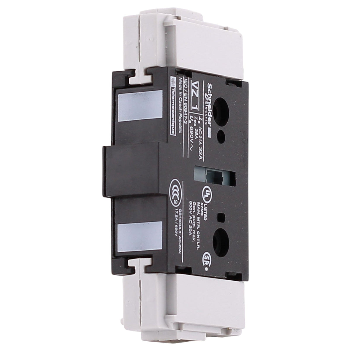 Square D TeSys Vario, VZ1, 32A, 690V, Add-On Main Pole Module, for V1 Switch-Disconnector - Image 2