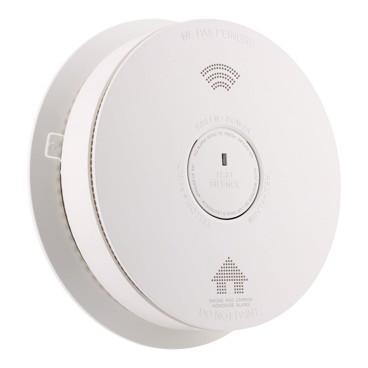 AH Lighting, AH886F, Combo Smoke & CO Alarm, 120V, Hardwired, 9V Backup, Interconnectable