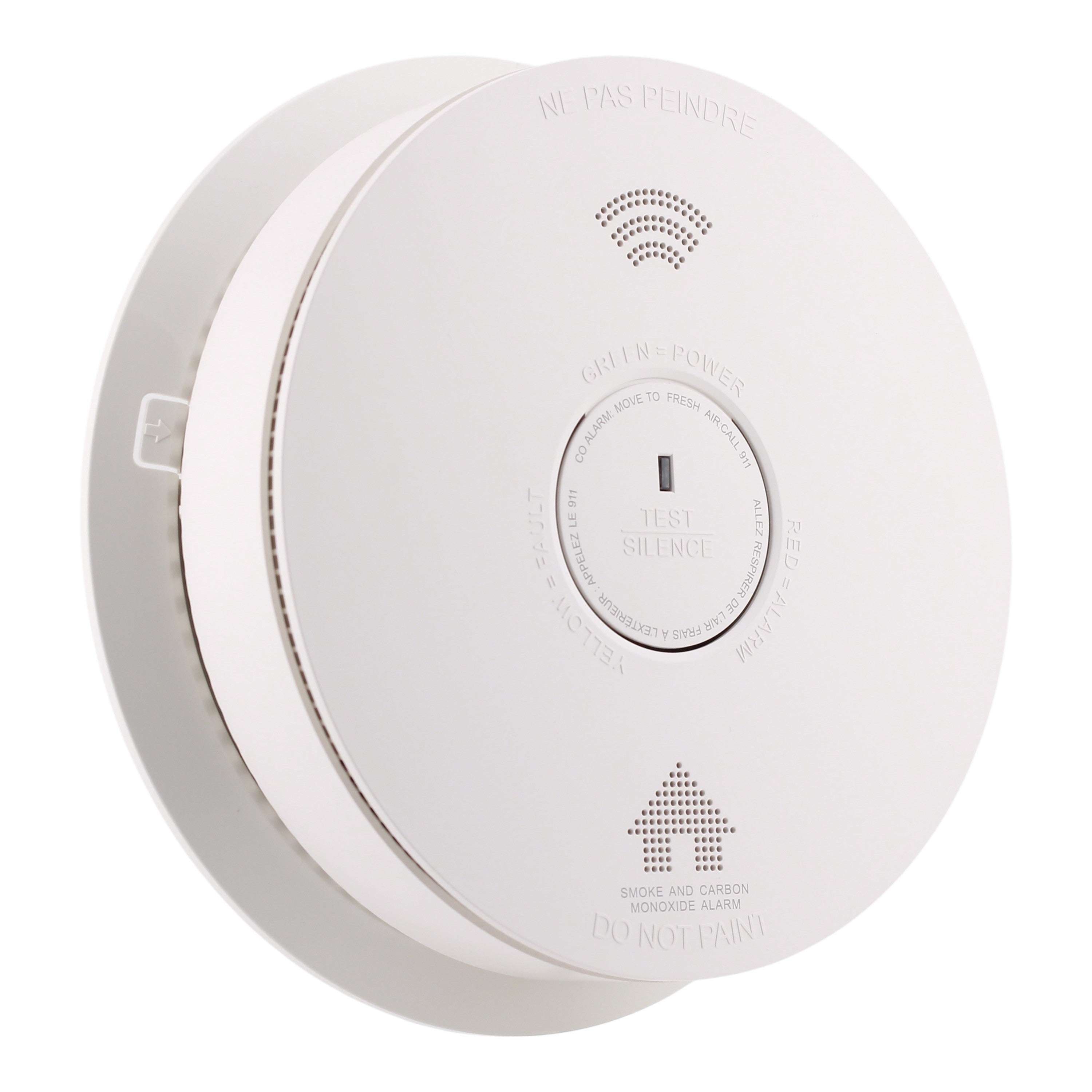 AH Lighting, AH886F, Combo Smoke & CO Alarm, 120V, Hardwired, 9V Backup, Interconnectable