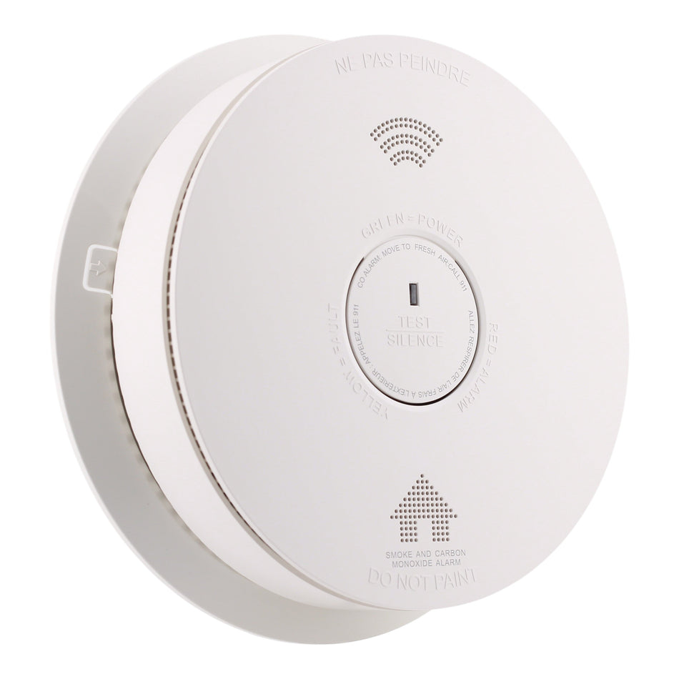 AH Lighting, AH886F, Combo Smoke & CO Alarm, 120V, Hardwired, 9V Backup, Interconnectable