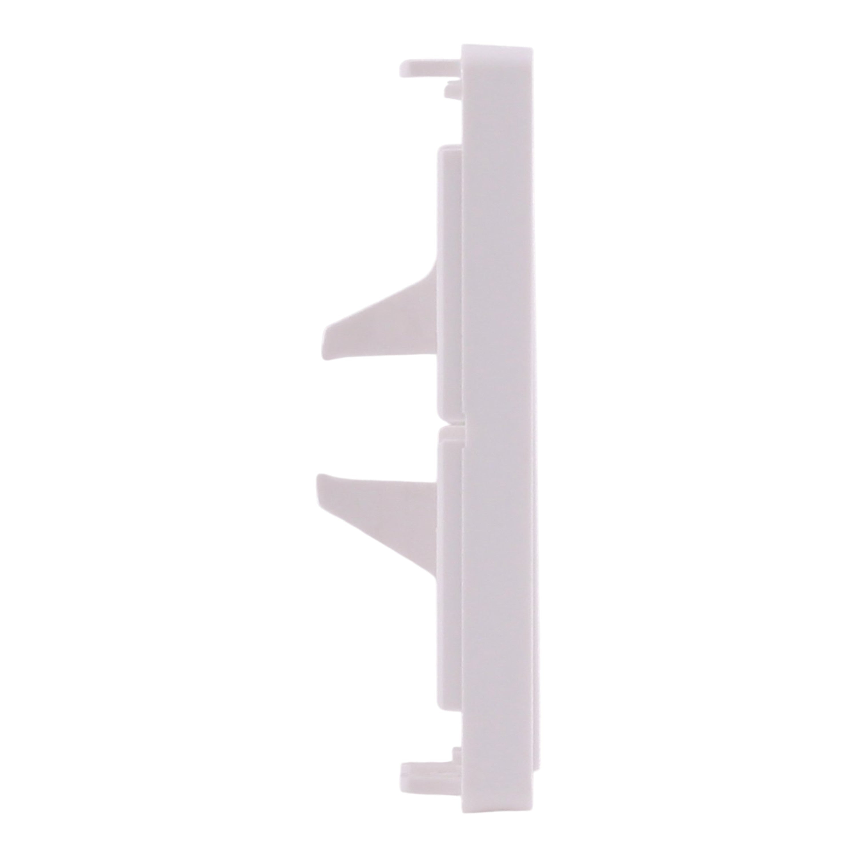 Square D X Series, SQR16100WH, Rocker Cover Plate, Snap-On, Matte White. - Image 4