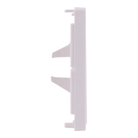 Square D X Series, SQR16100WH, Rocker Cover Plate, Snap-On, Matte White. - Image 4