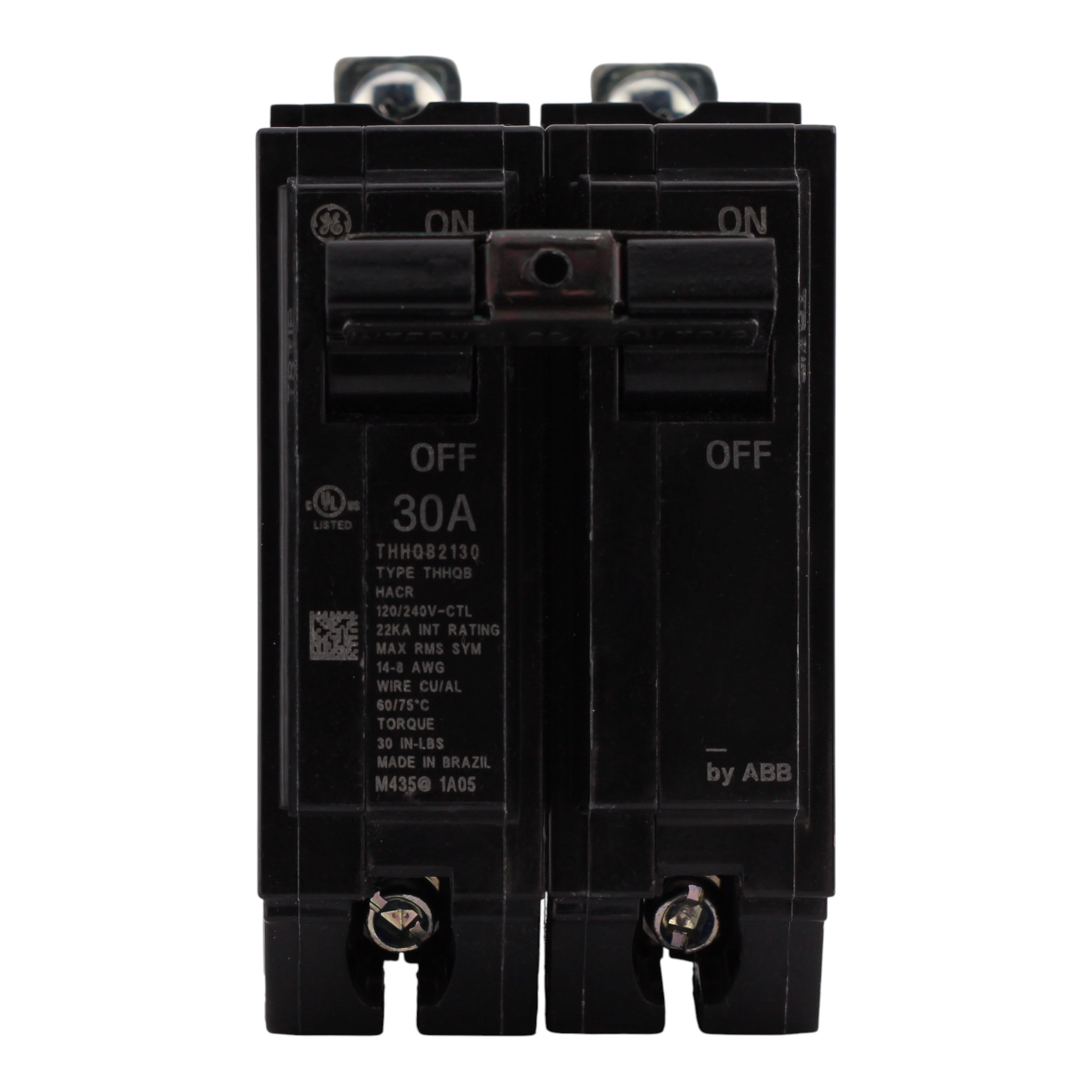ABB Q-Line, THHQB2130, 30A, 2P, 120/240V, Bolt-On, Circuit Breaker - Image 3