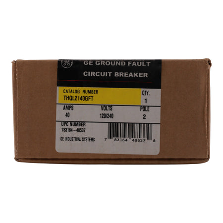 GE Q-Line THQL2140GFT 40A 2P 120/240V GFCI Self-Test Plug-In Circuit Breaker - Image 3