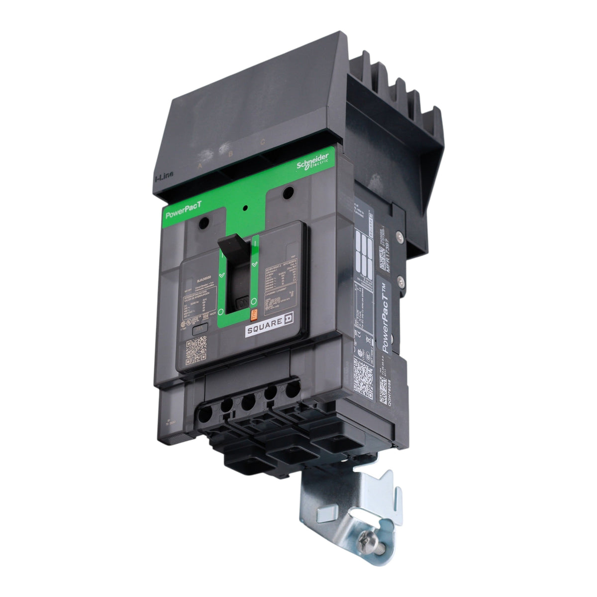 Square D PowerPacT B, BJA36030, 30A, 3P, 600Y/347V, I-Line, Circuit Breaker - Image 2